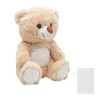 Large Teddy bear RPET fleece in beige