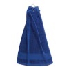 Cotton golf towel with hanger in Blue