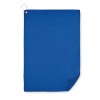 RPET golf towel with hook clip in Blue