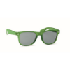 Sunglasses in RPET in transparent-green