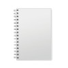A5 RPET notebook recycled lined in White