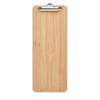Small size bamboo clipboard in wood