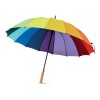 27 inch rainbow umbrella in multicolour