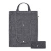 Foldable shopper bag 140 gr/m² in Black