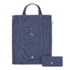 Foldable shopper bag 140 gr/m² in Blue
