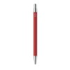 Recycled aluminium ball pen in Red