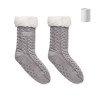 Pair of slipper sock M in Grey