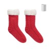 Pair of slipper sock M in Red