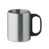 Double wall mug 300 ml in Silver