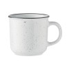 Ceramic vintage mug 400 ml in White