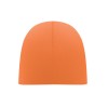 Unisex beanie in cotton in Orange