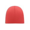 Unisex beanie in cotton in Red