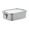 Stainless steel lunch box in Silver