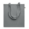 Recycled cotton shopping bag in Grey