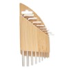 Hex key set in bamboo in Brown