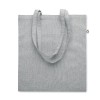 Shopping bag with long handles in Grey