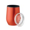 Double wall travel cup 350 ml in Red