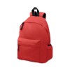 600D RPET polyester backpack in Red