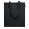 Organic Cotton shopping bag in Black