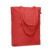 Canvas shopping bag 270 gr/m² in Red