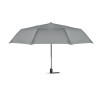 27 inch windproof umbrella in Grey