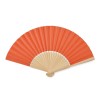 Manual hand fan in Orange