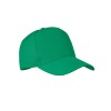 RPET 5 panel baseball cap in Green