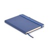 Recycled Leather A5 notebook in Blue