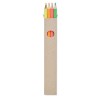 4 highlighter pencils in box in Multicolour
