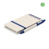 A6 milk carton notebook set in Blue