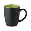 Two tone ceramic mug 290 ml in Green