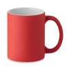 Matt coloured mug 300 ml in Red
