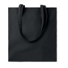 Organic cotton shopping bag EU in Black