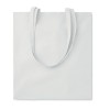 Organic cotton shopping bag EU in White