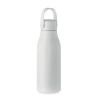 Aluminium bottle 650ml in White