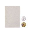 A6 wildflower seed paper sheet in White