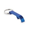 Recycled aluminium key ring in Blue