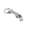Recycled aluminium key ring in Silver
