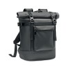 Rolltop backpack 50C tarpaulin in Black