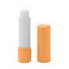 Vegan lip balm in recycled ABS in Orange