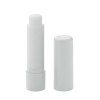 Vegan lip balm in recycled ABS in White