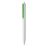 Recycled ABS push button pen in Green