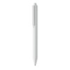 Recycled ABS push button pen in White
