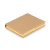 Recycled sticky note pad in beige