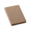 Sticky note memo pad recycled in Brown
