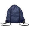 190T Polyester drawstring bag in blue