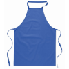 Kitchen apron in cotton in royal-blue