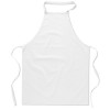 Kitchen apron in cotton in White