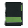 Notebook Lined Paper in green