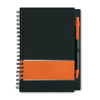 Notebook Lined Paper in orange